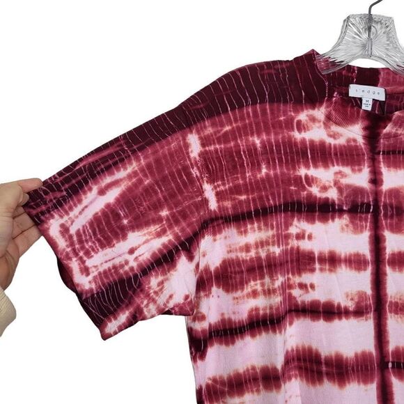 S'edge Tie Dye 100% Cotton Short Sleeves Dress Size Medium - Picture 3 of 9